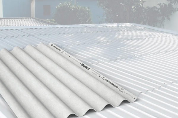 Telhas de fibrocimento